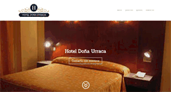 Desktop Screenshot of hoteldonaurraca.com