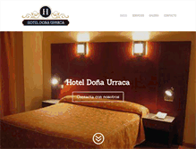 Tablet Screenshot of hoteldonaurraca.com